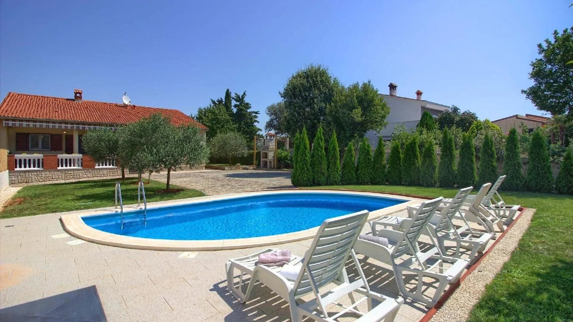 Ferienhaus Mit Privatpool Fuer 8 Personen Ca 100 Qm In Pavicini, Istrien Suedkueste Von Istrien Pavicini